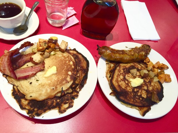 Jack and Zach Food pancakes