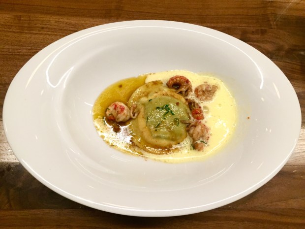 Masseria - egg raviolo