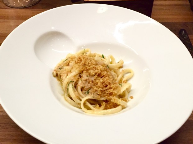 Masseria - linguine with XO sauce