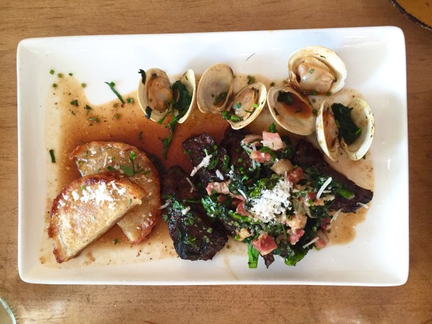 La Fia Market Bistro - grilled hanger steak