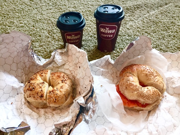 Margate Hot Bagels and coffee from Wawa