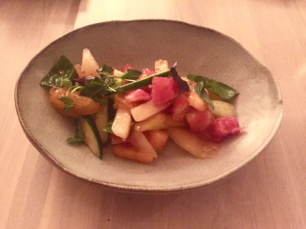 Centrolina melone appetizer