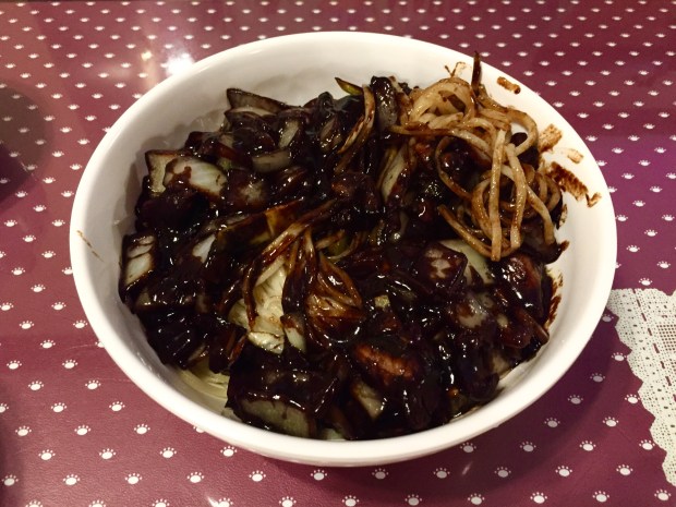 Da Rae Won Noodles with Black Bean Sauce