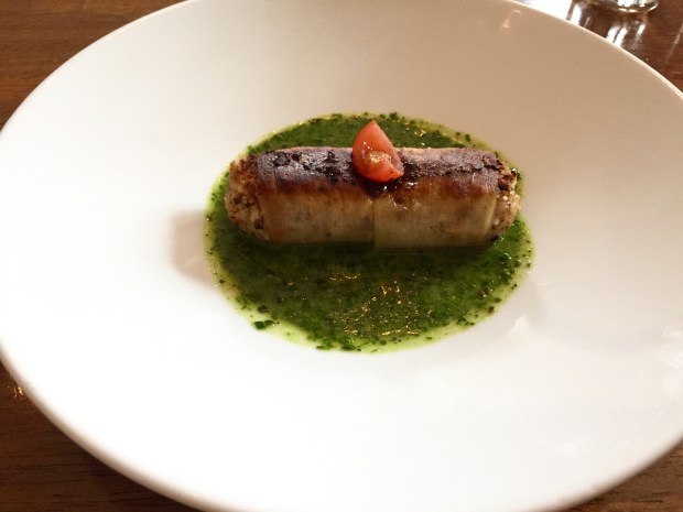 Vedge eggplant braciole