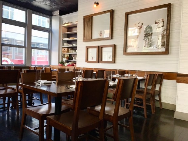 Aldine restaurant interior in Philadelphia