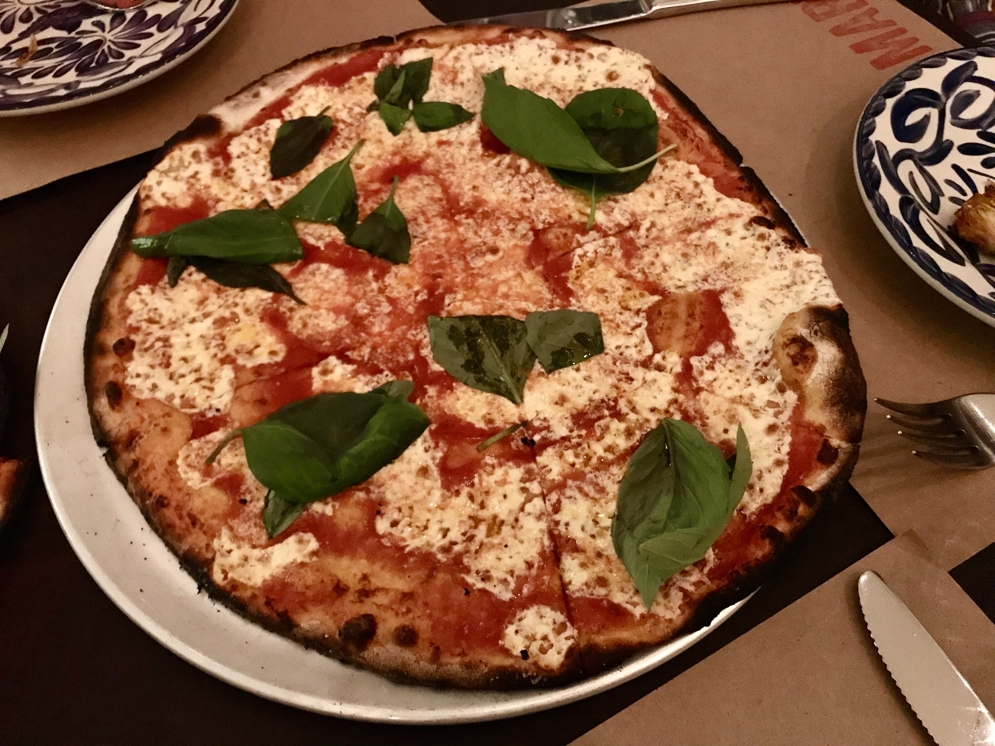 Marta roman pizza in New York