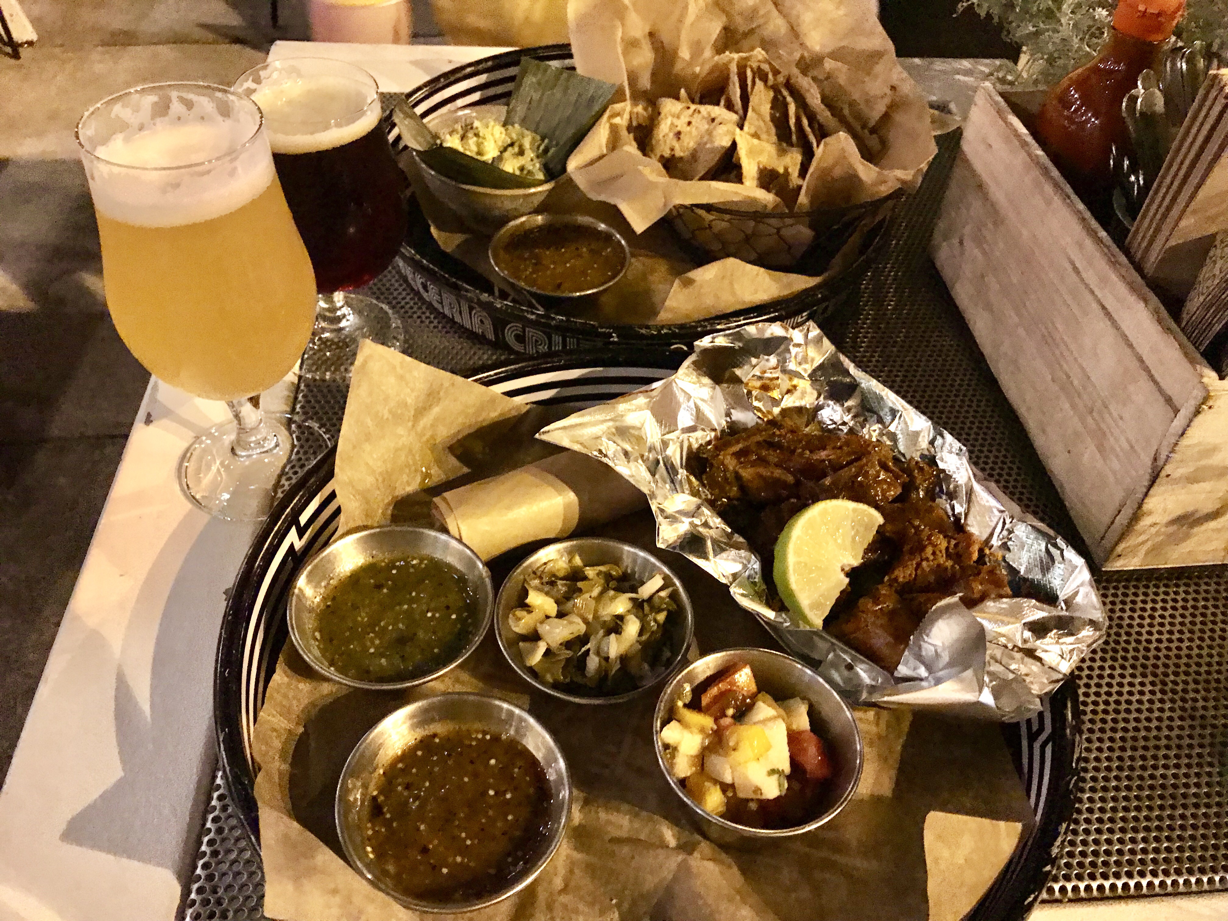 Cruz Blanca brewery and taqueria