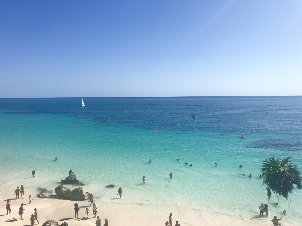 Tulum Mexico ocean