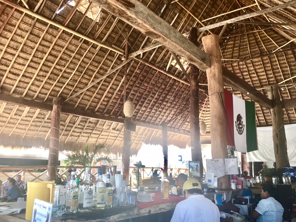 Drinking Mezcal and Tecate at El Mariachi Loco in Tulum, Mexico