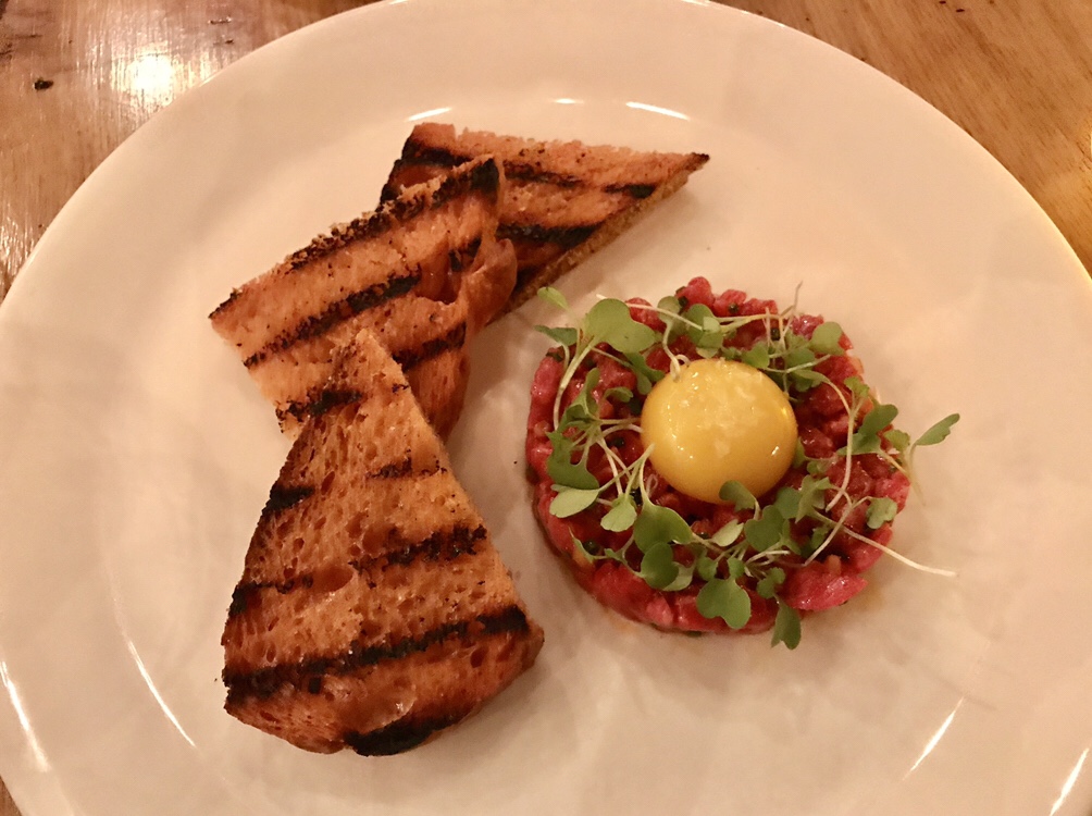 Metzger Bar & Butchery steak tartare