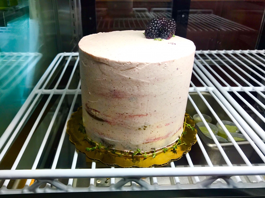 Elle blackberry cake in DC