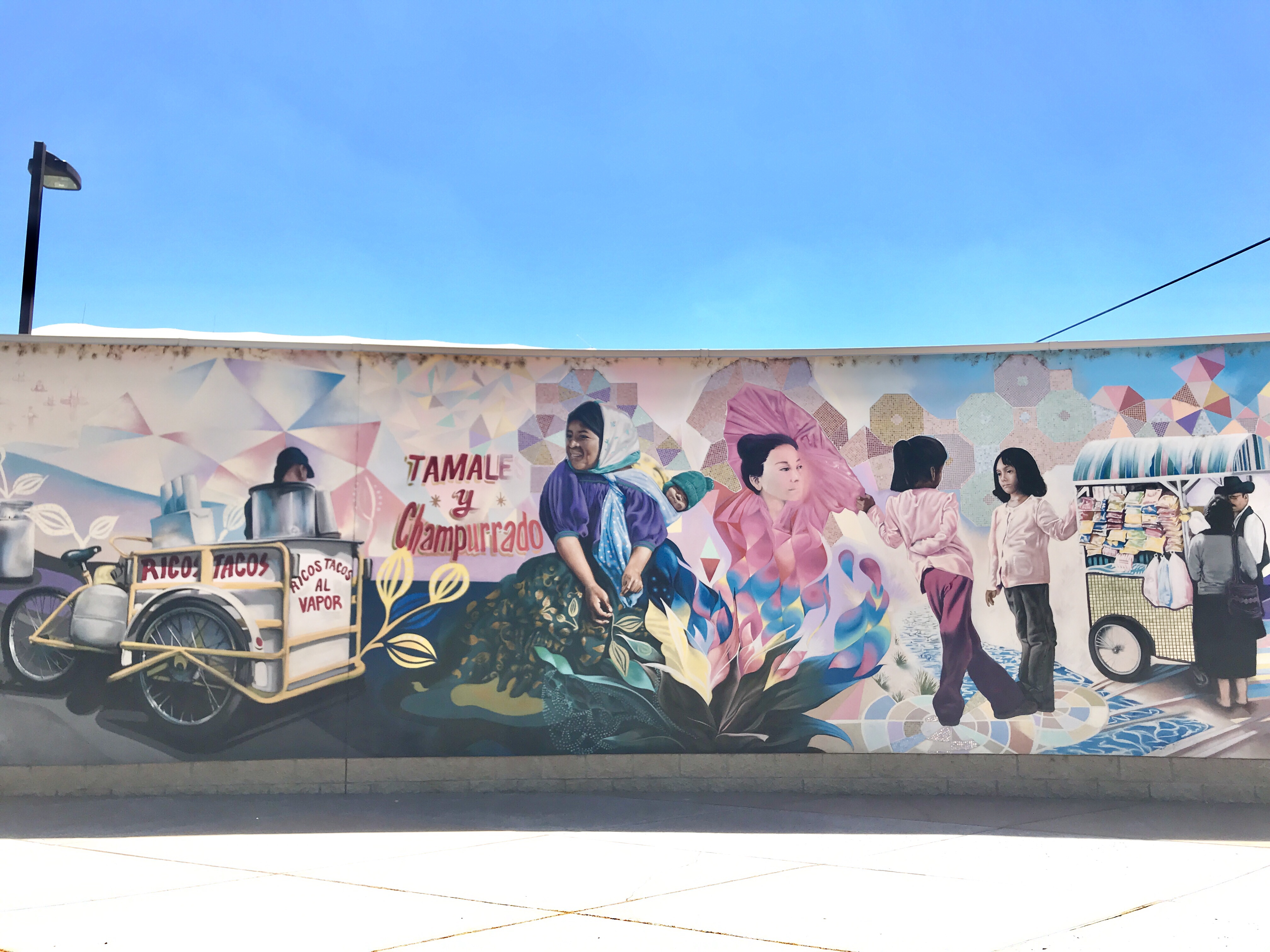 Mural at the border of Juarez, Mexico and El Paso, Texas