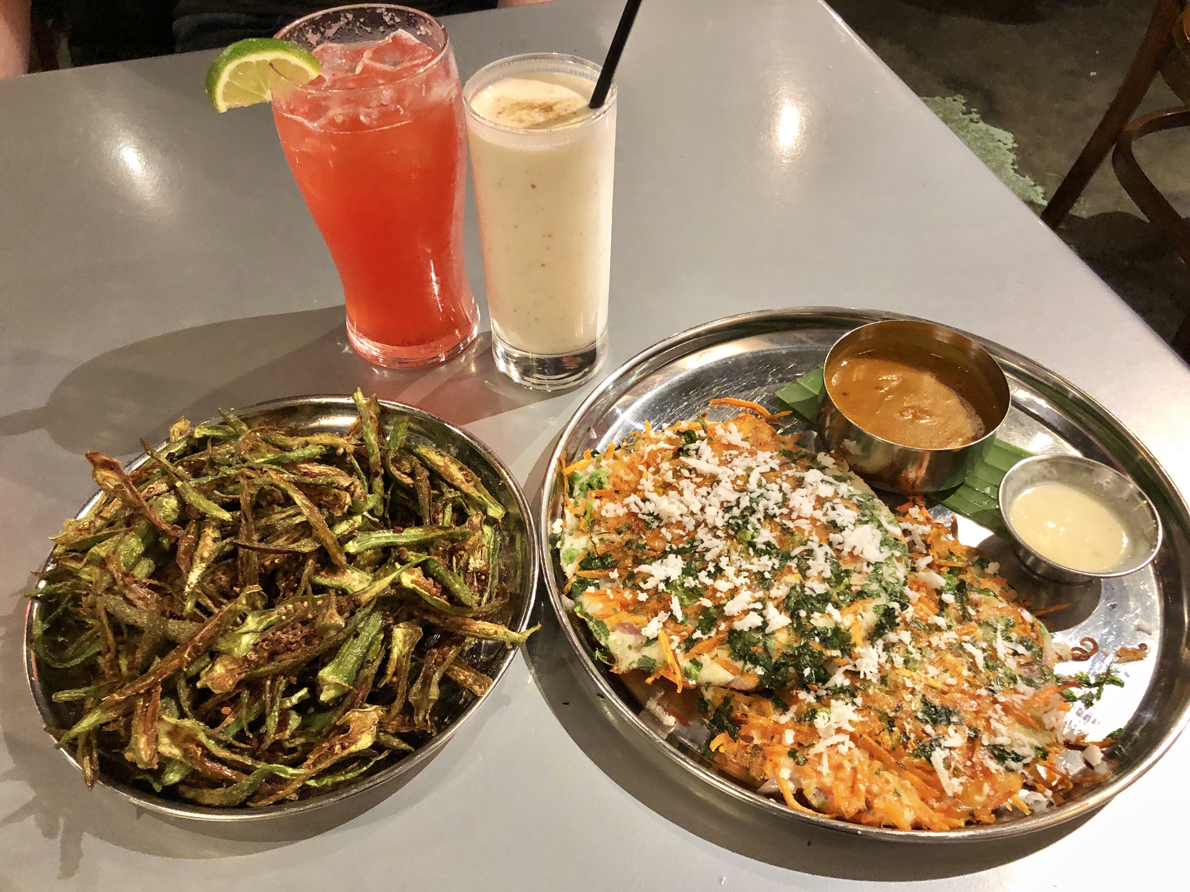 Salt Lassi cocktail at Chai Pani in Decatur, Georgia